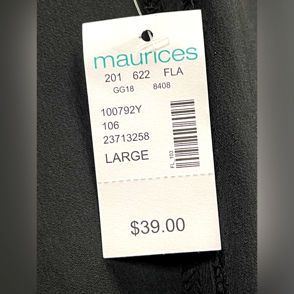Maurices Black Blazer NWT Size Large - Picture 7 of 7